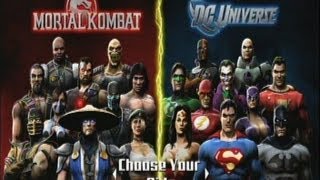 Mortal Kombat Vs DC Universe  All Endings HD [upl. by Brynna]