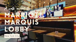 New York Marriott Marquis Lobby amp Gift Shop  NYC [upl. by Forbes]