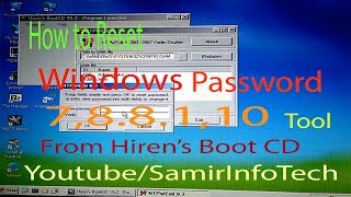 How to reset Windows password recovery 788110 with Hirens BootCD 2017 [upl. by Aicil]