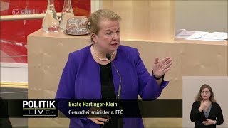 Beate HartingerKlein  Ärztemangel  2912019 [upl. by Attelrak]