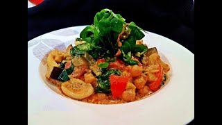 Cuttlefish Curry with Chickpeas amp Spinach  Tintensisch Curry  Kari od Sipe [upl. by Bork]