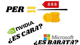 ¿Qué es el PER de una ACCIÓN  Descubre si una ACCIÓN está CARA o BARATA calculando el RATIO PER [upl. by Lenroc]