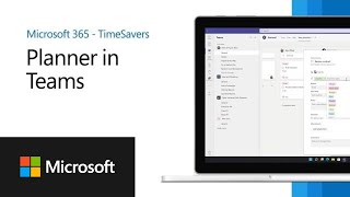 How to use Planner in Microsoft Teams to organize team tasks  Microsoft 365 TimeSavers [upl. by Klenk]