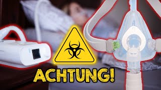 Gefährliche Beatmungsgeräte Größter Medizinprodukt Rückruf und Endstation SchlafapnoeTherapie [upl. by Accever]