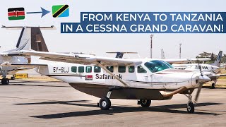 TRIPREPORT  Safarilink  Nairobi Wilson  Kilimanjaro  Cessna Grand Caravan 208B EX [upl. by Meakem942]