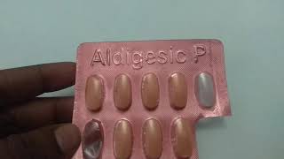 Aldigesic P Tablet  Aceclofenac And Paracetamol Tablet  दर्द कि दवाई [upl. by Adamek171]