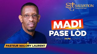 Madi Pase Lòd Salvation Church of God  11122024  Pasteur Malory Laurent [upl. by Duke]