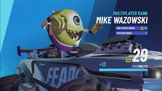 MIKE WAZOWSKI  RANK MATCH EPISODE 2  Disney Speedstorm [upl. by Airetak]