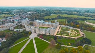 Windsor Castle  Unbelievable Drone View of Worlds Largest Inhabited Castle [upl. by Nyletak]