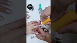 How to get a super shine nail finish with NuGenesis [upl. by Nosnah]