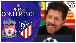 Diego Simeone FULL PreMatch Press Conference  Liverpool v Atletico Madrid  Champions League [upl. by Uzia]