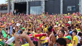 Reação da torcida no momento do gol da Seleção Brasileira [upl. by Blockus]