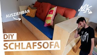 SchlafcouchBettsofa selbst bauen  Anfänger leicht überfordert [upl. by Thibaud481]