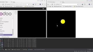 Odoo Realtime canvas animation with Odoo HTML5 [upl. by Gallard]