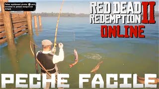 Pêche FACILE sur Red Dead Redemption Online [upl. by Innep]