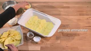 Aardappelgratin  Recept Cook Expert [upl. by Stefa]