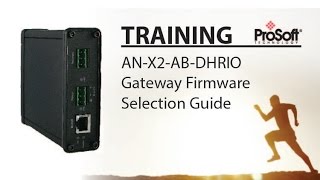 Set Up ANX2ABDHRIO Gateway Firmware Selection Guide [upl. by Orlosky]