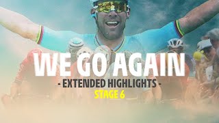 Extended Highlights  Stage 6  Tour de France 2024 [upl. by Alburga40]