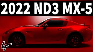 First Images Appear for the Refreshed 2022 Mazda quotND3quot MX5 [upl. by Blithe]