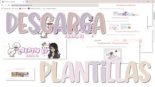 COMO DESCARGAR PLANTILLAS PARA POWERPOINT  WORD Y MÀS  GRATIS Y BONITOS [upl. by Nitsur]