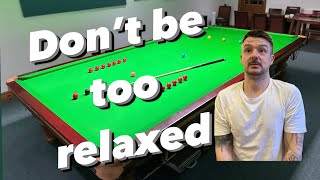 Dont be too relaxed snooker [upl. by Anastassia946]