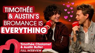 Timothée Chalamet and Austin Butler cant stop thinking about each other [upl. by Fritzie701]