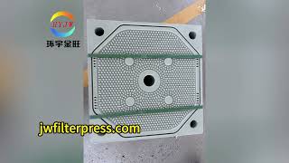 filtration filterpressfilterplaterubber pp polyethylene customize Inlaid castiron [upl. by Linus]