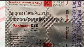 Pantorant Dsr capsule dose  pantorant Dsr price  pantorant Dsr capsule for acidity lam tablet [upl. by Winola393]