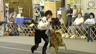 Dancing Dog  Linda Farrs Tango Partner [upl. by Ominorej]