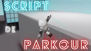 Como poner Script de Parkour  Roblox Studios [upl. by Imoin430]