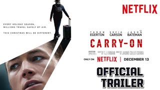 CarryOn  Official Trailer  Taron Egerton Sofia Carson and Jason Bateman  Netflix [upl. by Halian]