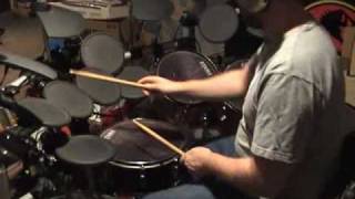 Presidents of the USA quotLIPquot Little Indian Princess Drum cover [upl. by Rosalee]