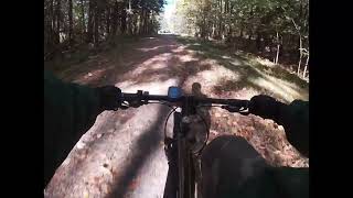 Highlights Saratoga Springs Park MTB trails 5 Adventure GoPro MTB 101624 [upl. by Romeo503]