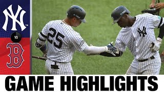 Yankees use 9run 7th to sweep London Series  YankeesRed Sox Game Highlights 63019 [upl. by Pietro168]