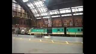 London Trainspotting Trip  part 2  St Pancras Station 2002 [upl. by Cort]