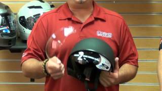 GMAX GM65 Motorcycle Half Helmet Review [upl. by Canfield680]