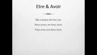 Etre amp Avoir song [upl. by Nil]