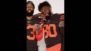 Odell Beckham Jr and Jarvis Landry [upl. by Eilata]