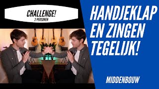 Handjeklap en zingen tegelijk  middenbouw muziekles [upl. by Aicram]