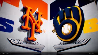 Mets vs Brewers  Wild Card Gameplay 100224 [upl. by Lasky83]