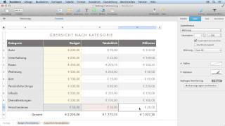 Tabellenkalkulation mit Numbers Tutorial Die bedingte Markierung video2braincom [upl. by Herrmann]