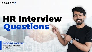 HR Interview Questions Solved Step by Step  Crack Coding Interviews at Top Tech Firms  SCALER [upl. by Cloots]