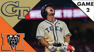 13 Georgia Tech vs Mercer UPSET ALERT  2022 College Baseball Highlights [upl. by Denzil169]