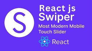 React JS swiper slider step by step with responsive for mobile devices [upl. by Maillw701]