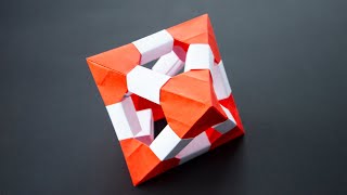 Origami Polyhedra Kit Octahedron [upl. by Eimoan]