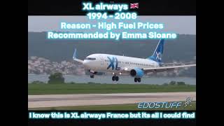 Airlines that don’t exist anymore part 15 aviation avgeeks edit planeedits [upl. by Llydnek819]