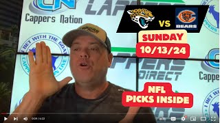 FREE NFL Picks 101324 Jacksonville Jaguars vs Chicago Bears [upl. by Adel]