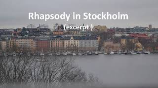 Tetsuo Furudate Rhapsody in Stockholm [upl. by Ellimak]