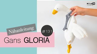 Schnuffeltuch Gans GLORIA von Kid5pattern ganz einfach selber nähen [upl. by Figone489]