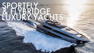 Top 5 Sportfly amp Flybridge Luxury Yachts by Riva Yachts  Price amp Features [upl. by Seldon]